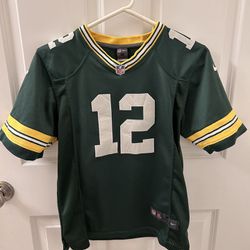 Ladies Or Kids Aaron Rodgers Green Bay Packers NFL Players Nike On Field Jersey Size Medium