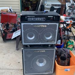 Hartke Bass Amplifier Stack