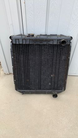 Early Mustang radiator