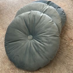 KRANSBORRE IKEA 16” Blue Pillows 