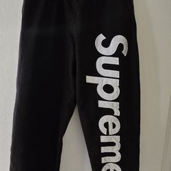 Supreme Satin Appliquè Sweatpants