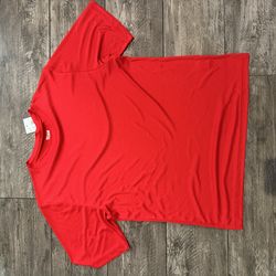 Team 365 red mens dri fit shirt