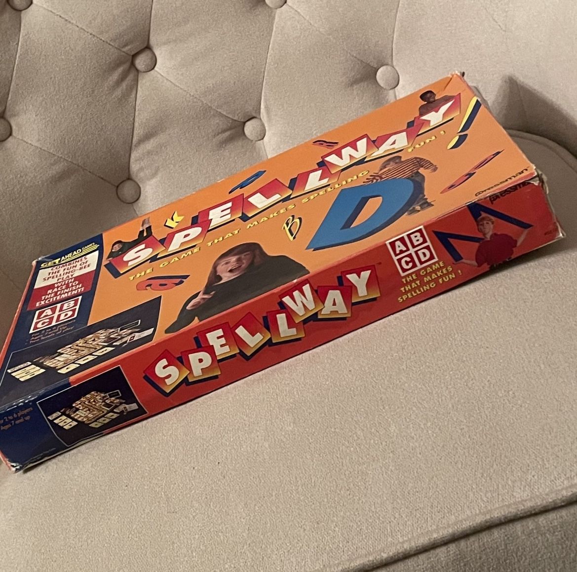 Vintage Spellway Game By Pressman The Game That Makes Spelling Fun