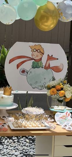 Little Prince Party Decor Cut Out