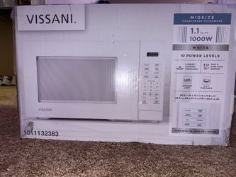 Vissani 1.1 Cu. Ft. Countertop Microwave – Blanco