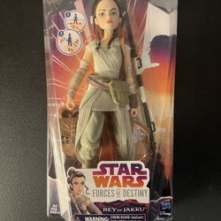 STAR WARS FORCES OF DESTINY  REY OF JAKKU 11”ACTION FIGURE DOLL NEW