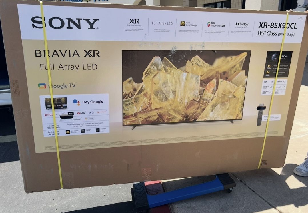 Z90 Sony Xj 90 85 Tv Sony Smart 4k HDTV In Box Month Free Delivery