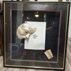 Autographed Phantom Of The Opera Mask