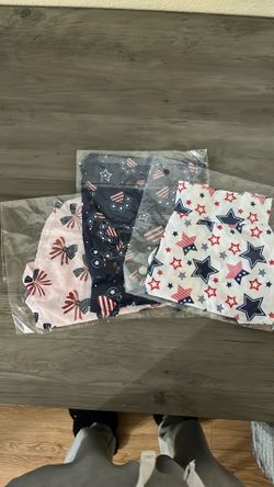 Dog Fourth of July shirts  3pk