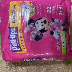 Pull-Ups Potty Training Pants, 3T-4T (32-40 lbs), 22 Count