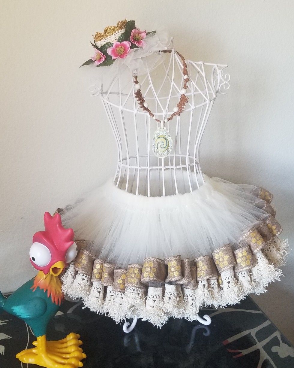 Moana theme tutu.