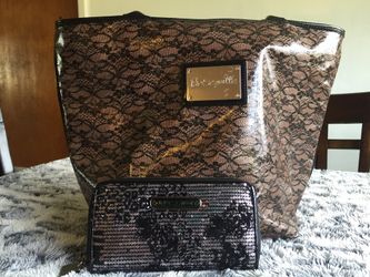BETSEY JOHNSON BAG AND WALLET -$30 for both