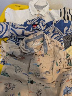 12-18 month 8 shirts 2 shorts baby boy