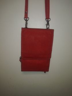 Genuine leather crossbody bag womans purse