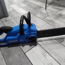 Kobalt 24V MAX Brushless 12” Chainsaw – Great Condition! 🔵🪓 