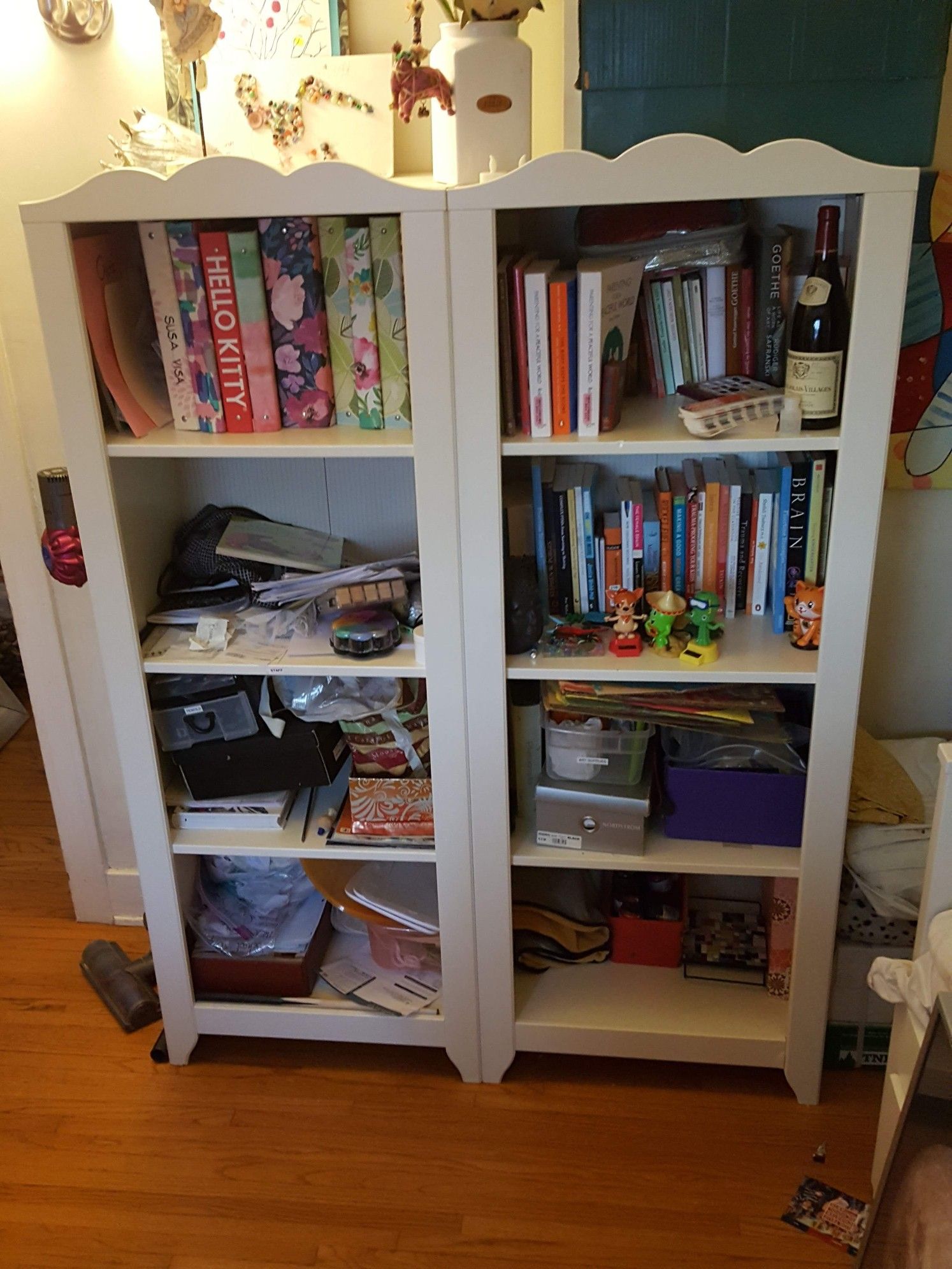 Ikea kids bookshelves x2
