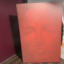 Original Roni Stretch “Amanda” OiL On Canvas Dichromatic Signed Art