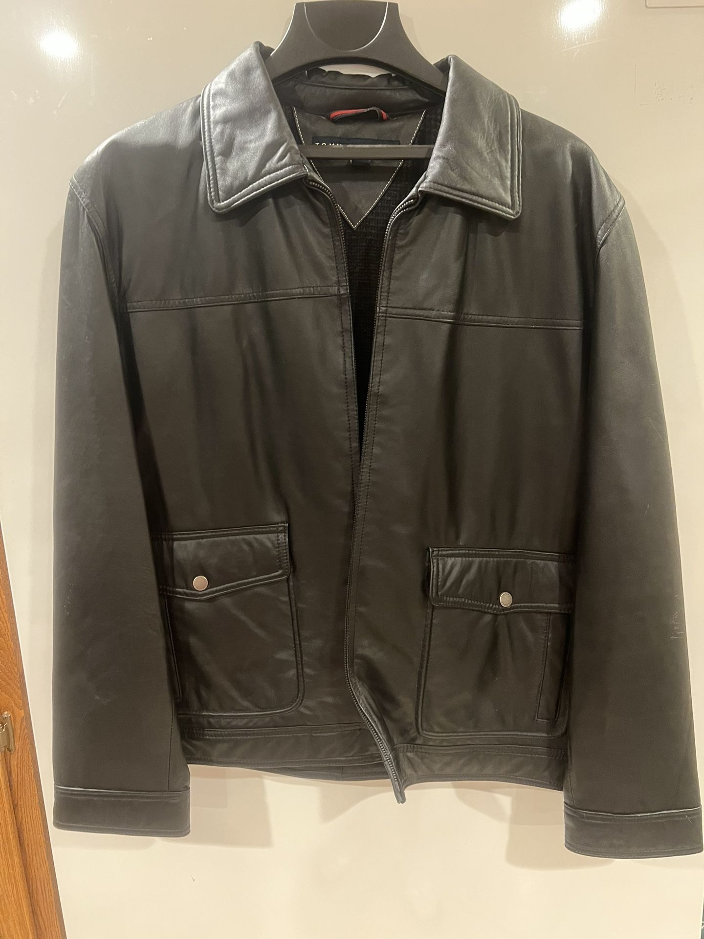 Tommy Hilfiger Leather Jacket (Men’s)