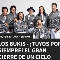 ** Los Bukis  4 Tickets**