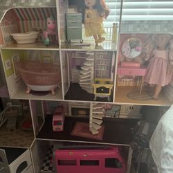 Large Doll Houses Everything Included 