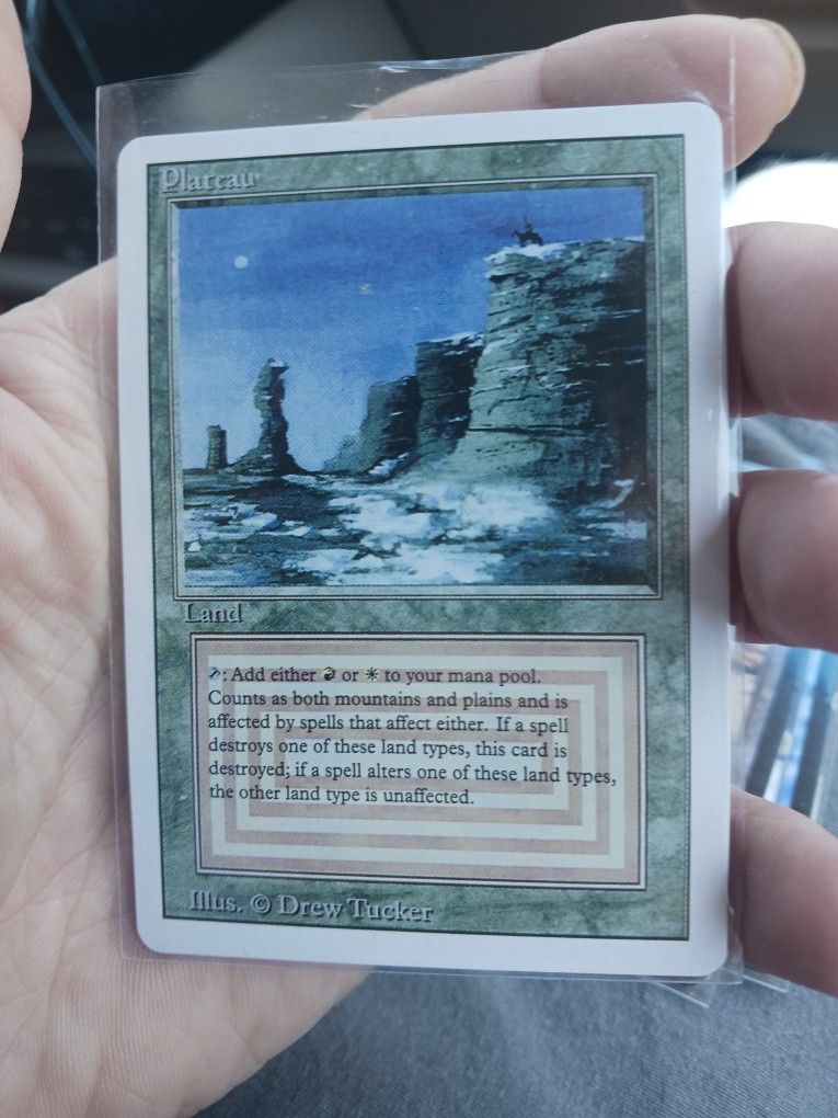 Plateau Revised Edition MTG Card