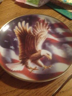 American eagle plate