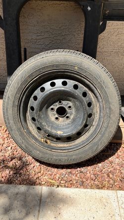 205/55R 15  Tire on Steel Wheel