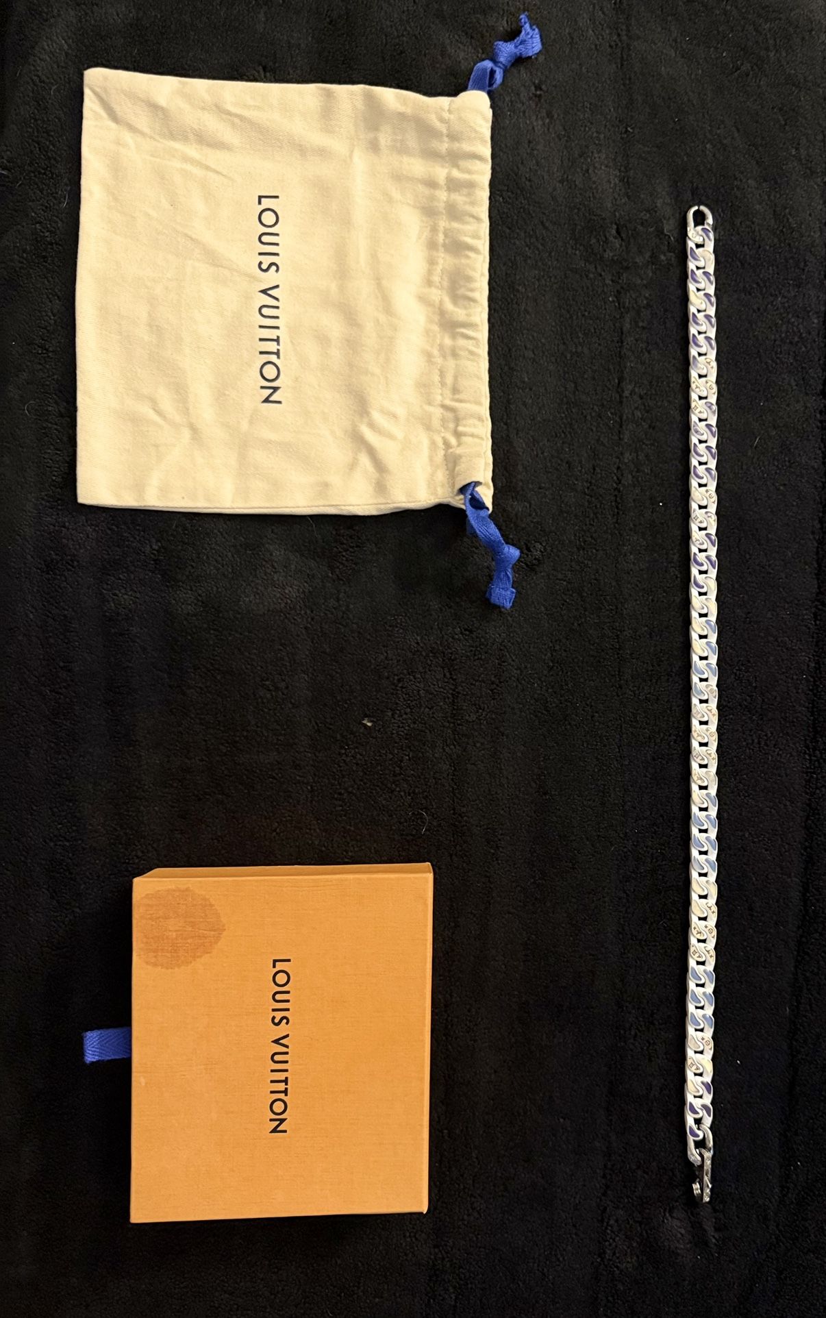 Louis Vuitton Monogram Cloud Cuban Link Chain