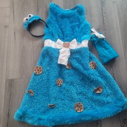 Sesame Street, Cookie Monster Costume Women, Size M