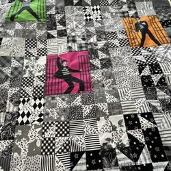 Elvis Home Crafted Lap Quilt
