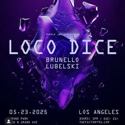 Loco Dice Ticket 5/23