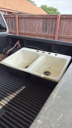 Nice heavy Cast Iron $50 see info