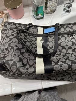 Large coach purse / Diaper Bag 