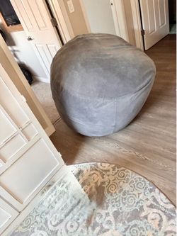 4ft memory foam bean bag