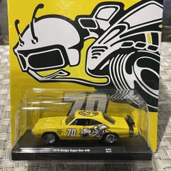 2023 M2 Machines 1970 Dodge Super Bee 440 Diecast 1/64 (GOLD) CHASE 1/750