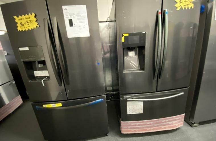 French Door Stainless Steel Samsung Fridge up to 50% Off MSRP