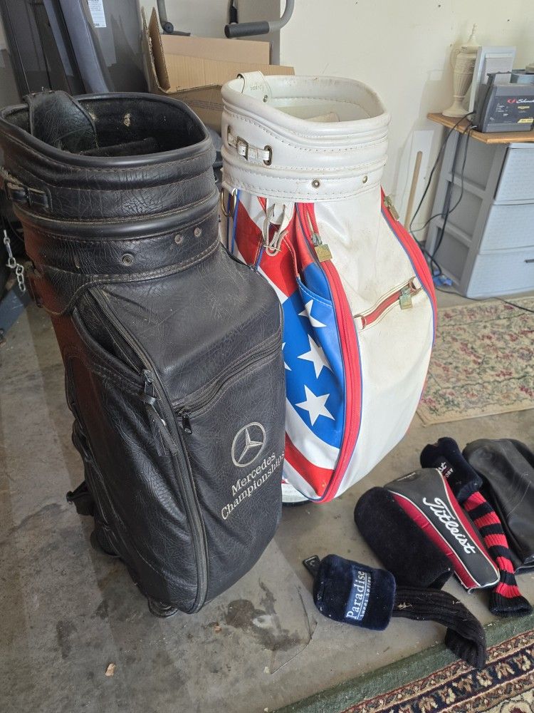 Golf Bags And Clubs