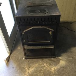 Pellet Stove  American Energy Systems Baby Country Side