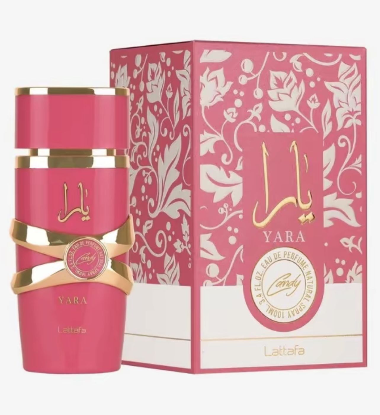 Lattafa Yara Candy Eau Perfume 3.4 Oz, Original, New,