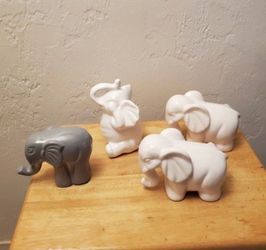 Elephant Figurine Decor Lot $10 For All 