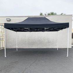 (New in Box) $155 Large 10x15 FT Heavy-Duty Popup Canopy Instant Shade Quick Open with Carry Bag