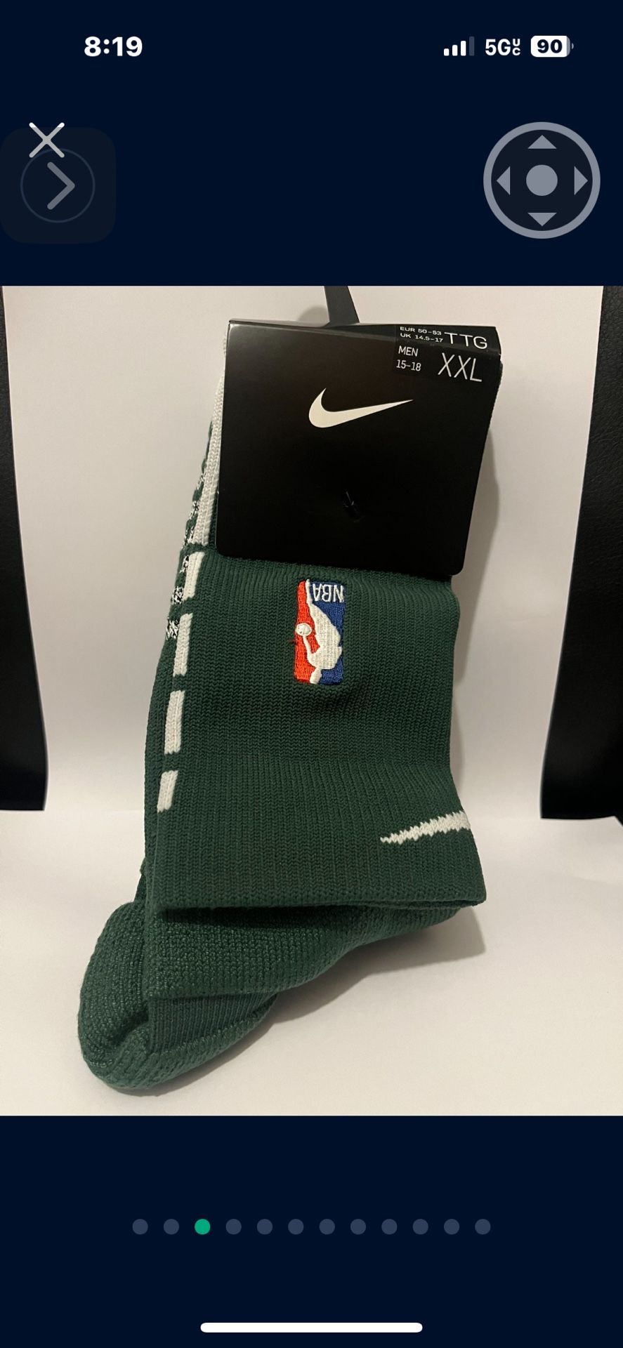 NBA celtics Nike Socks