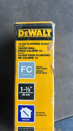 16 ga flooring cleats 2 packages