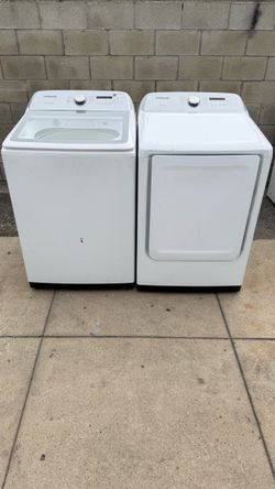 Samsung washer & gas dryer