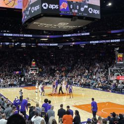 Suns V Jazz, Home Opener 