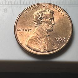 1993 D Penny 