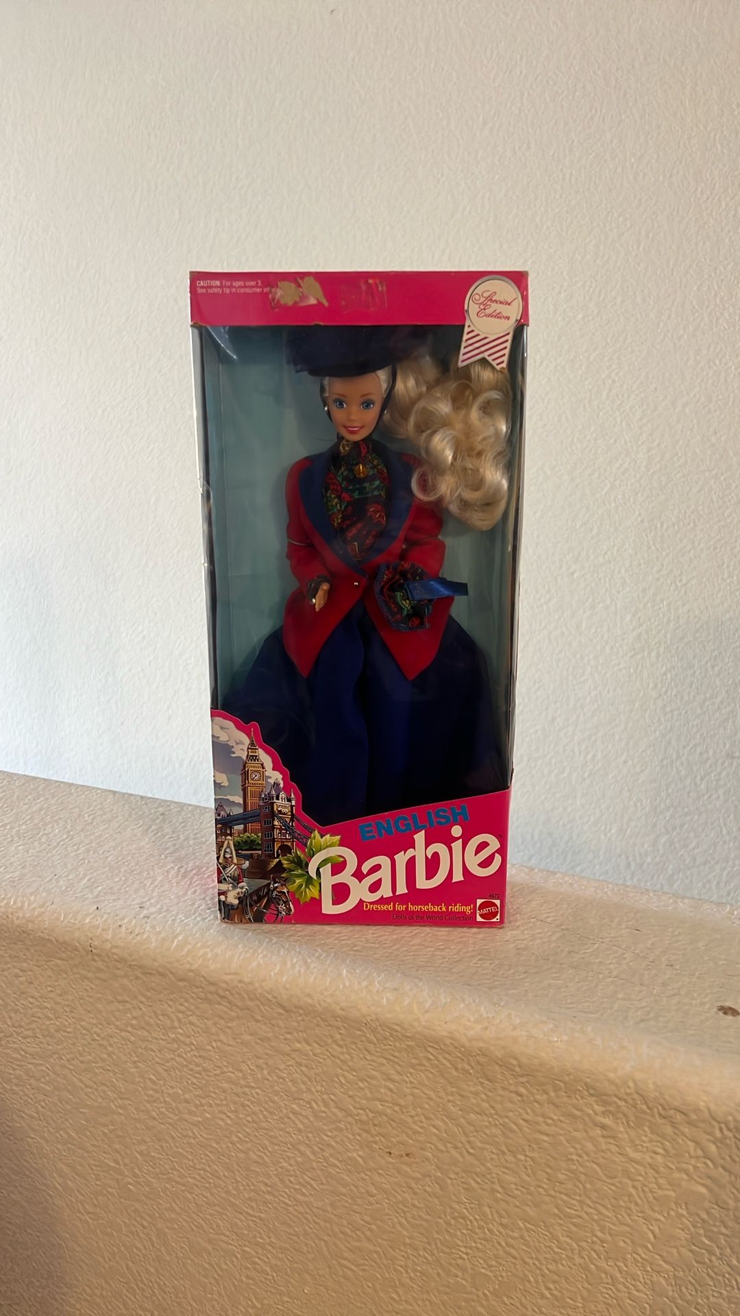 English Barbie Doll Limited Edition 
