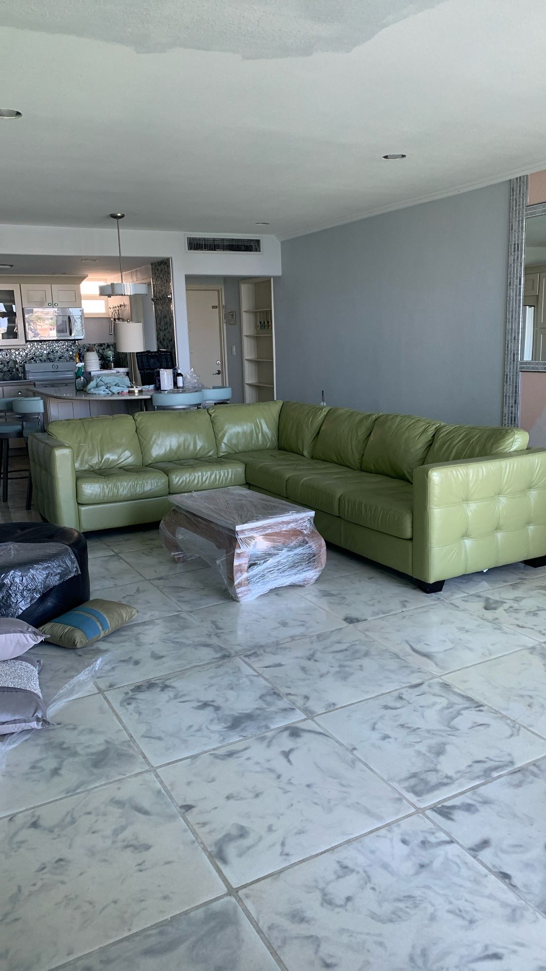 Flawless Leather Couch