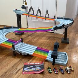 Hot wheels Mario Kart Rainbow Road Track