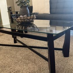 Coffee Table With Two End Tables 